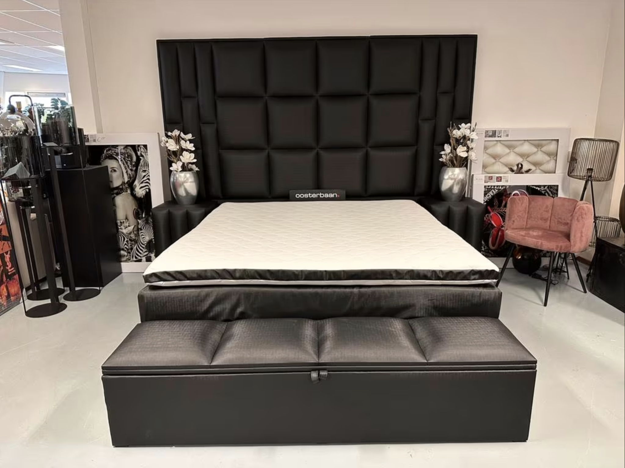Luxe Boxspring Monique 180x200cm met opberg - NIEUW