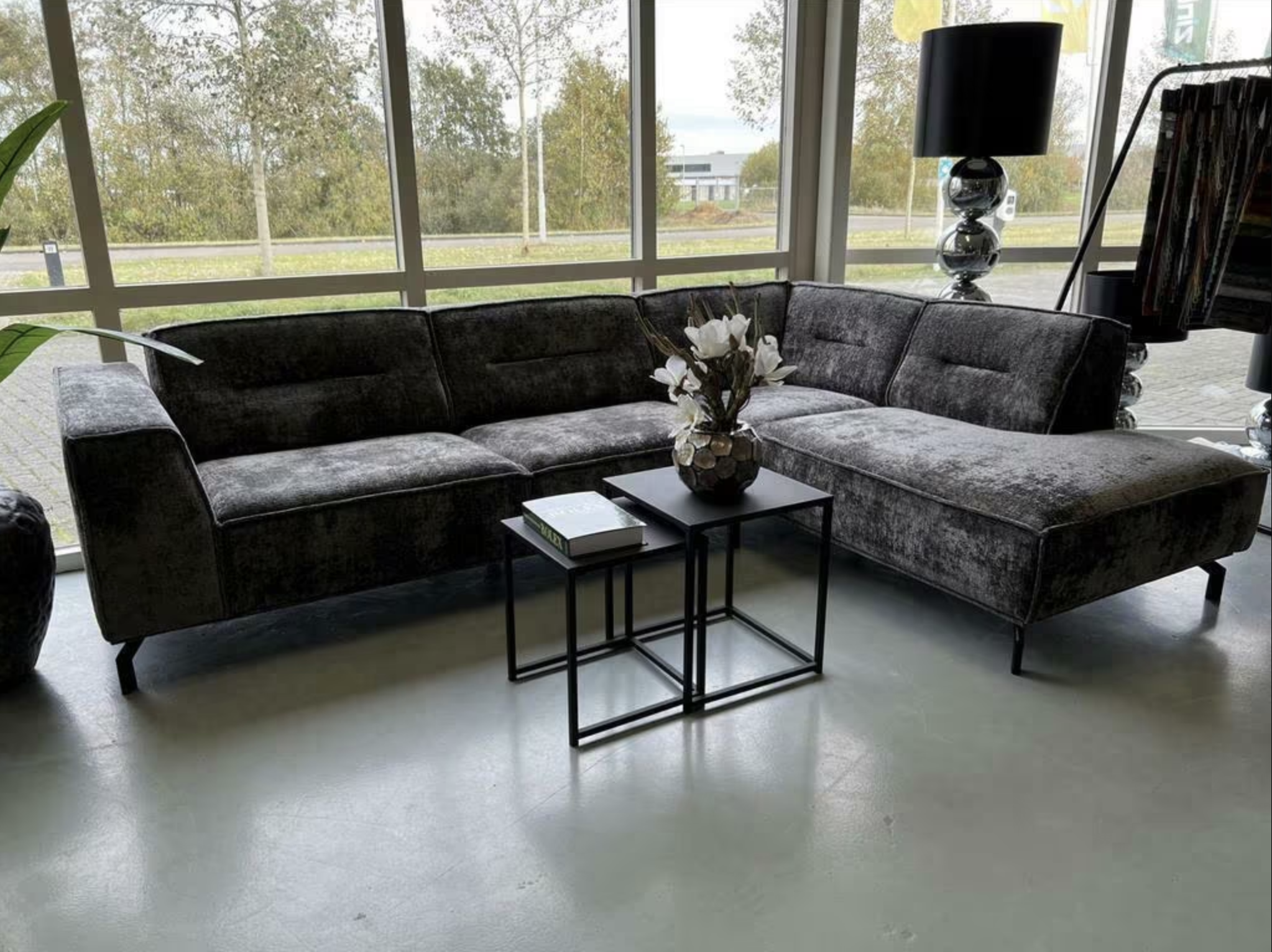 Luxe Hoekbank Lotte 290x200cm - NIEUW - Bergen803