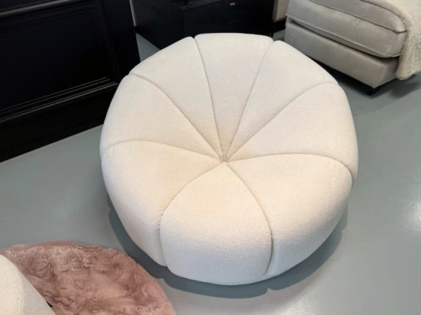Luxe Teddy Fauteuil Bolero Wit - NIEUW