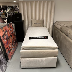 Luxe Velvet Eenpersoons Boxspring Laura 90x200cm NIEUW