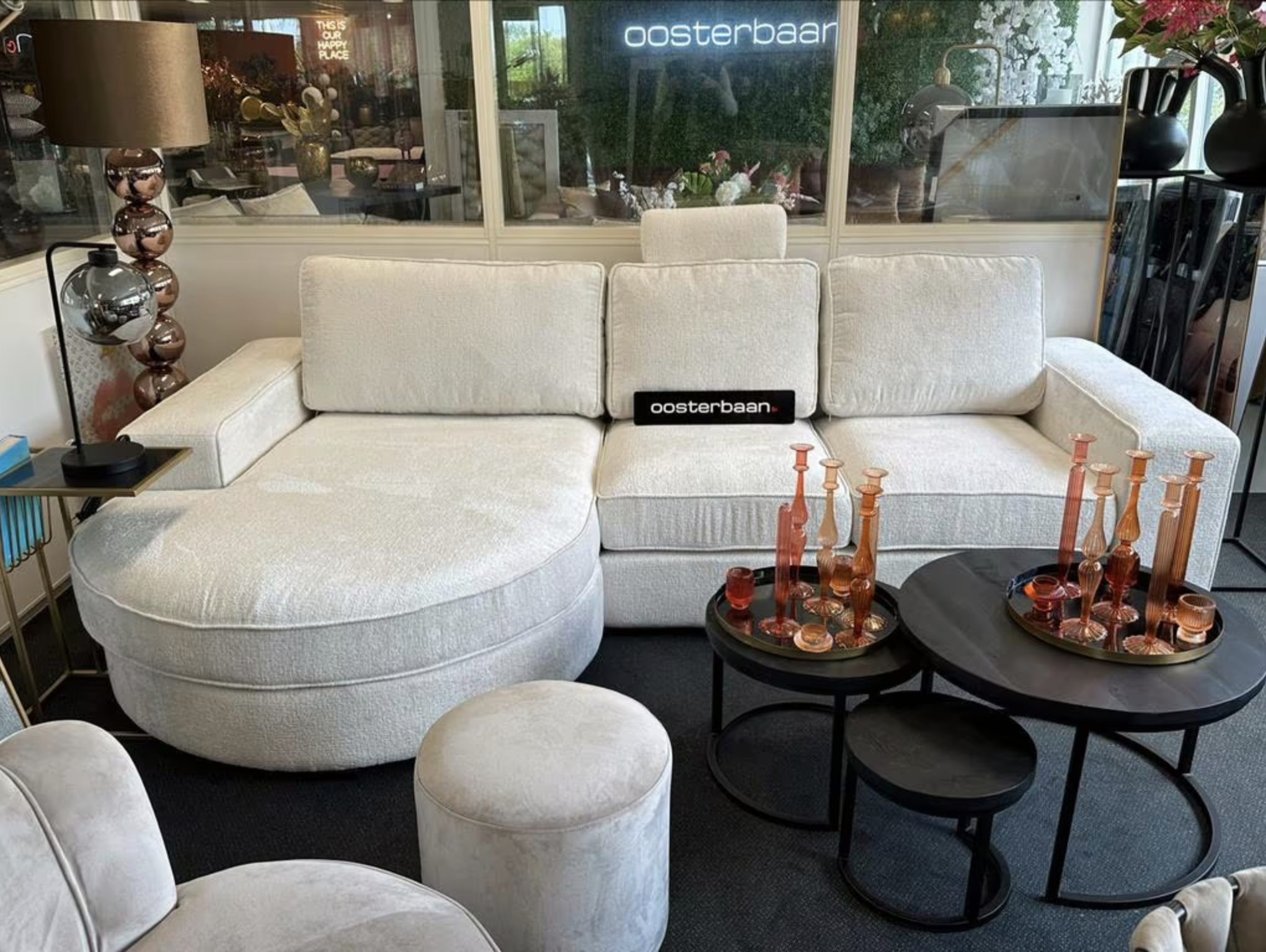 Luxe Velvet Teddy Loungebank Mila 170x300cm Bergen904