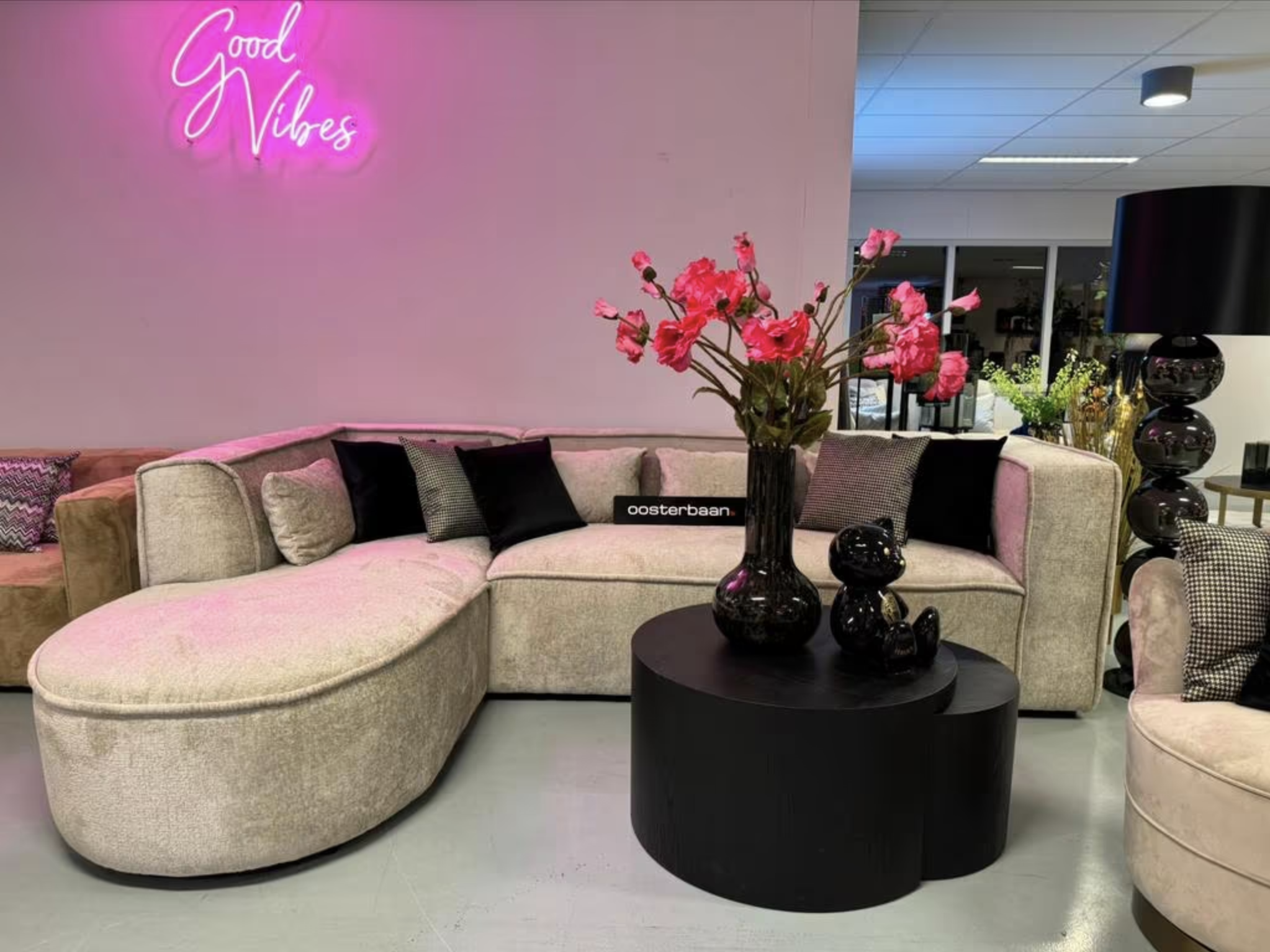 Luxe Teddy Hoekbank Arno 200x300cm Beige Sand NIEUW