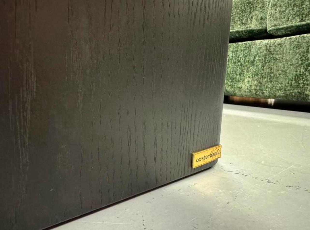 Luxe Black Oak Salontafel 90x55cm Zwart - NIEUW - Afbeelding 4