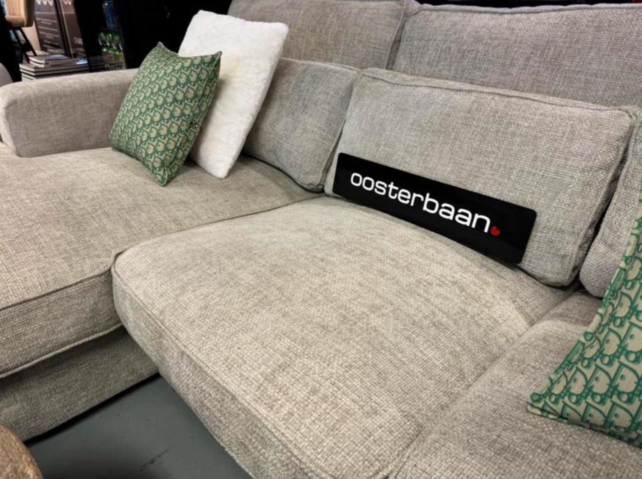 Luxe Loungebank Roos 170x270cm NIEUW - Renegade01 stof - Afbeelding 3