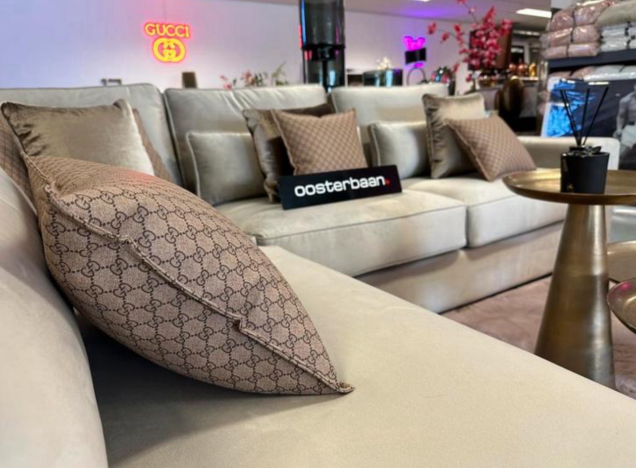 Luxe Velvet Hoekbank Lois 260x280cm Quartz903 - Afbeelding 3