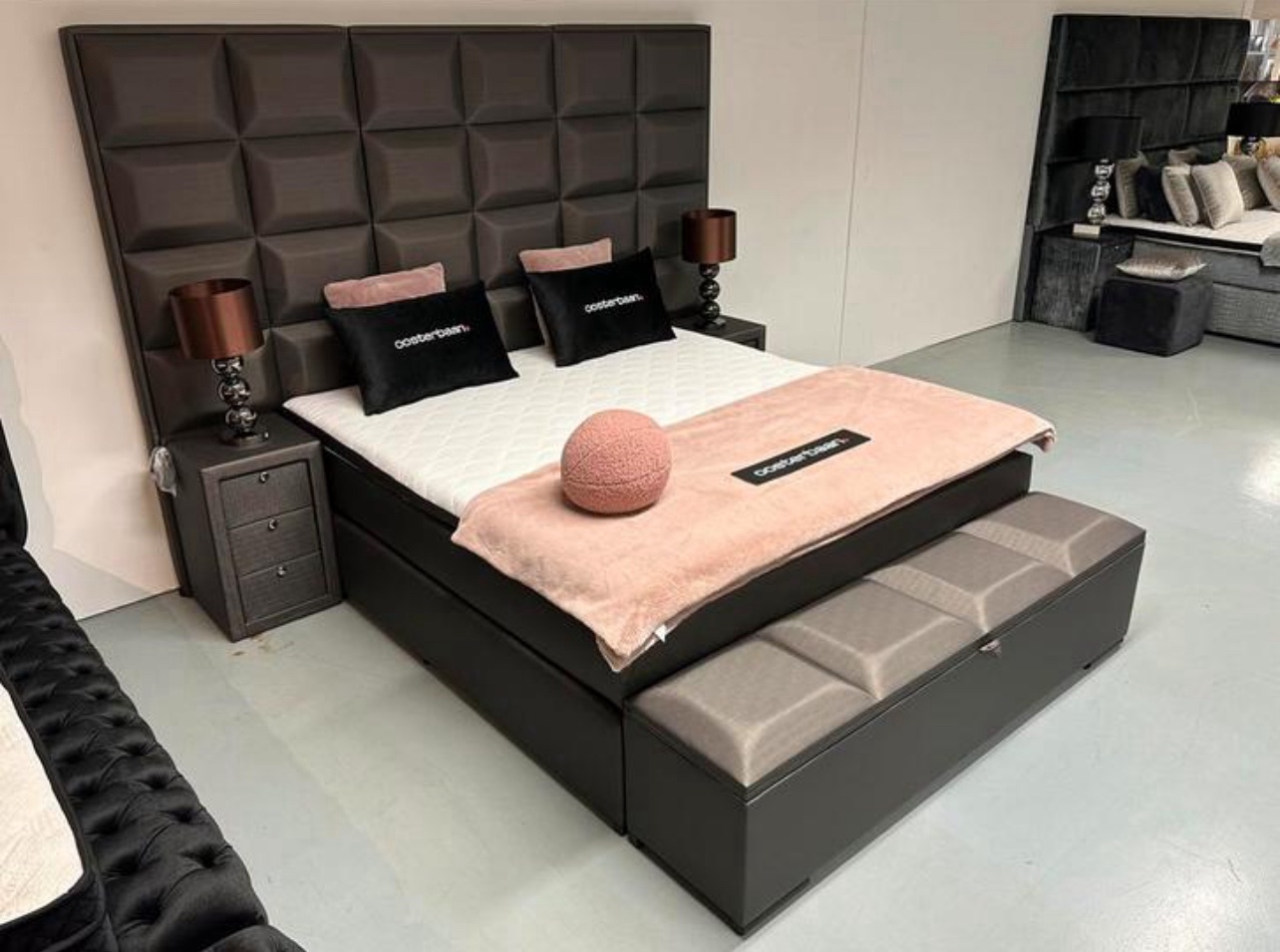 Luxe Boxspring set Heaven 180x200cm Daytona NIEUW - Afbeelding 4