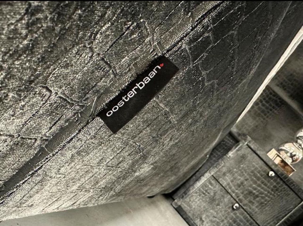 Luxe Velvet Croco Boxspring Valentijn 180x200cm NIEUW - Afbeelding 3