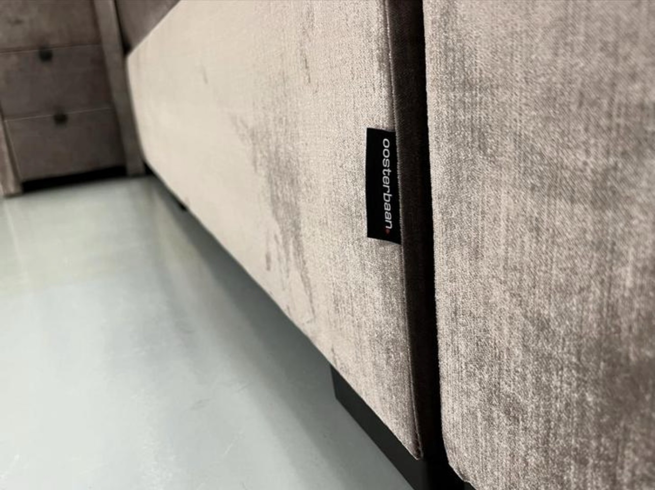 Luxe Velvet Boxspring + Open haard NIEUW - UNIEK - Compleet - Afbeelding 4