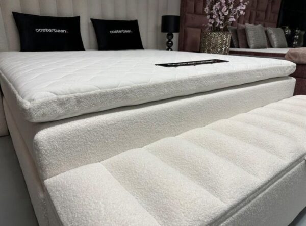 Luxe Teddy Boxspring Laura 180x200cm NIEUW Compleet - Afbeelding 3