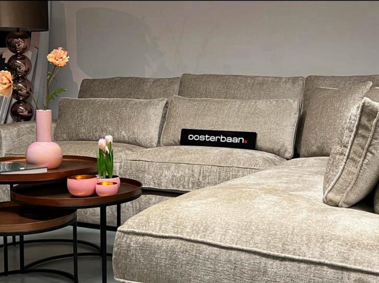 Luxe Velvet Hoekbank Pocket Bergen 310x250cm NIEUW - Afbeelding 2