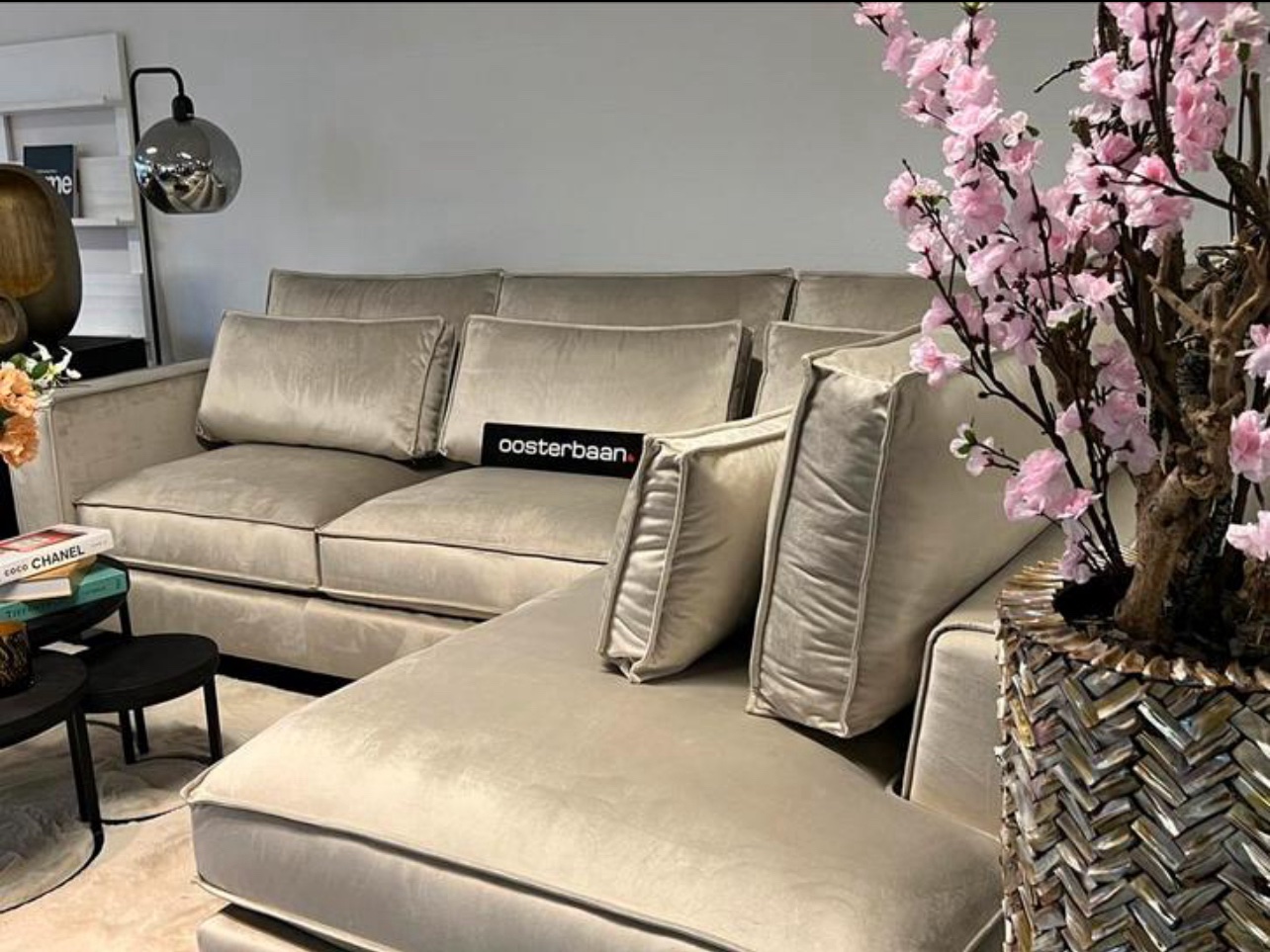 Luxe Velvet Hoekbank King 310x220cm NIEUW - Afbeelding 4