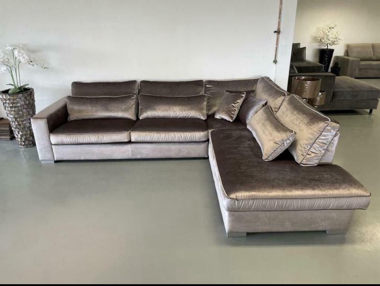 Luxe Hoekbank Costa Kemer Velvet 107 - 310x250 - NIEUW - Afbeelding 3