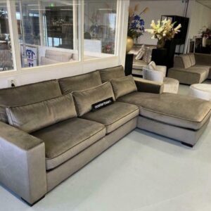 Luxe Velvet Premium Hoekbank Costa 310x200cm NIEUW