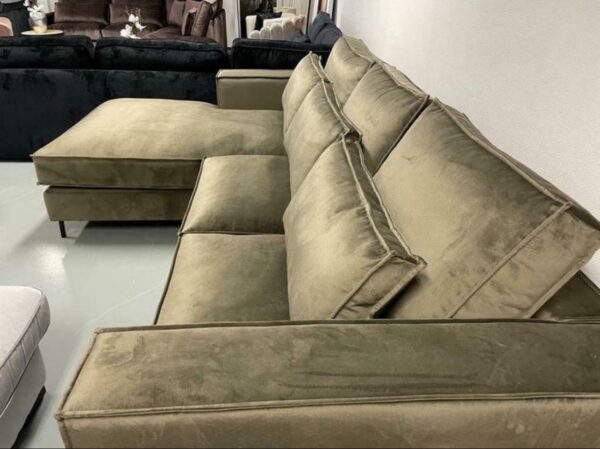 Luxe Velvet Loungebank King - 200x290cm - NIEUW - Eric Kuster stijl - Afbeelding 3