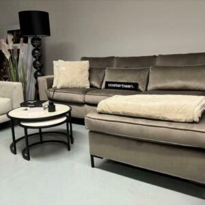 Luxe Velvet Loungebank Costa 260x195cm NIEUW – Trend