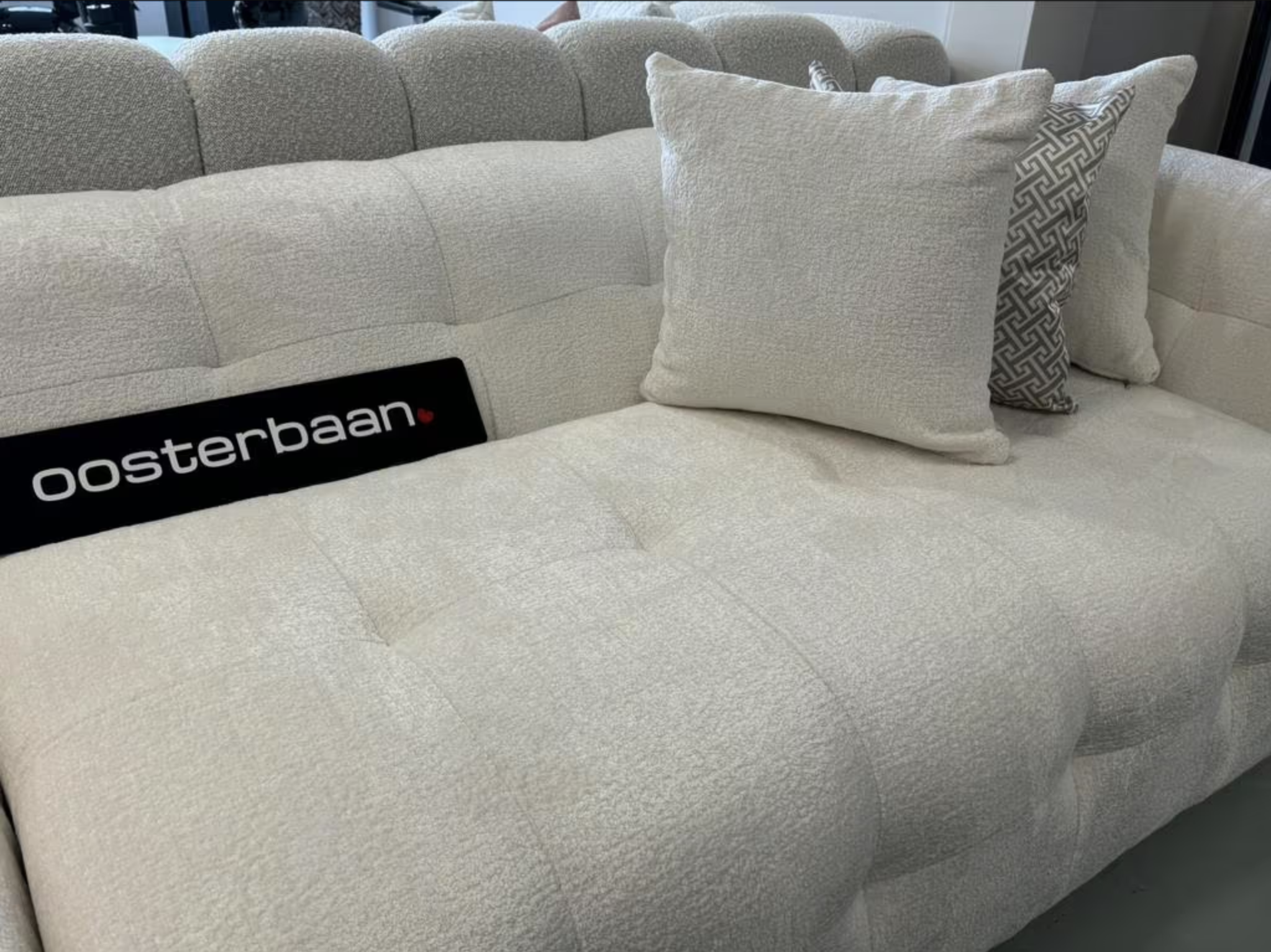 Luxe Velvet Teddy Loungebank Flipper 160x290cm NIEUW - Afbeelding 2