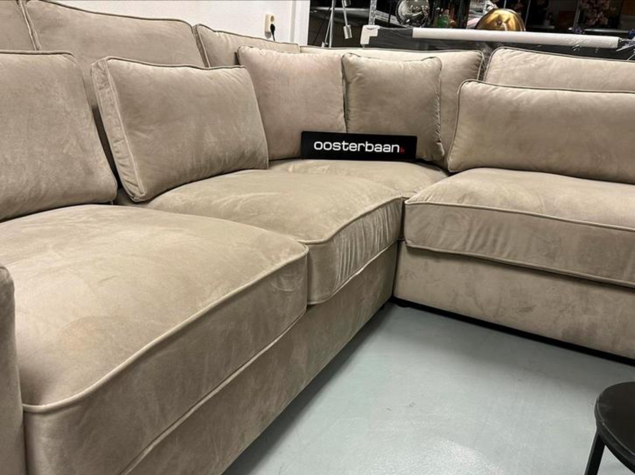 Luxe Hoekbank Pocket 270x245cm - Quartz903 Khaki - Afbeelding 2