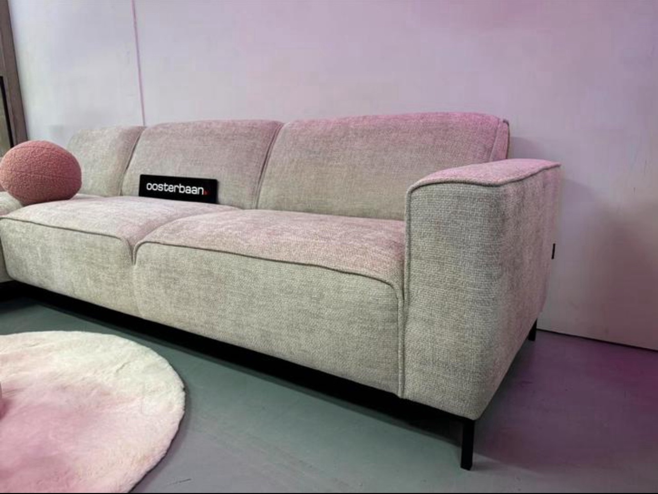 Luxe Loungebank Salo 150x290cm NIEUW - Uniek Grey Grijs - Afbeelding 2