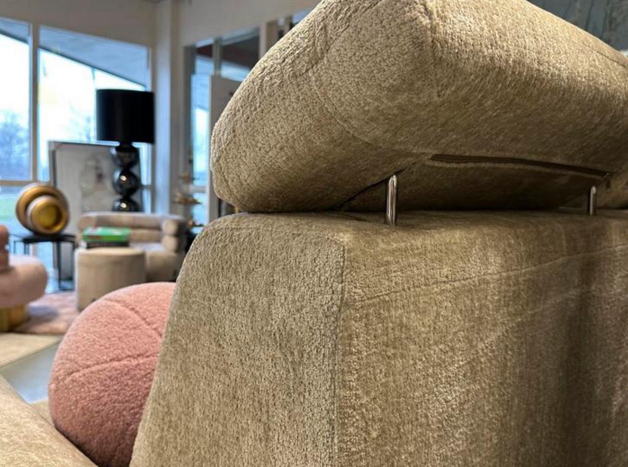 Luxe Loungebank Hugo Mini 180x280cm NIEUW Slaapbank - Afbeelding 3