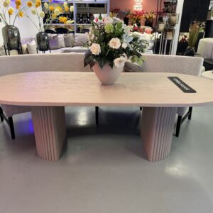 Luxe Beige Oak Eettafel Bo 240x100cm NIEUW – Sand – Maatwerk