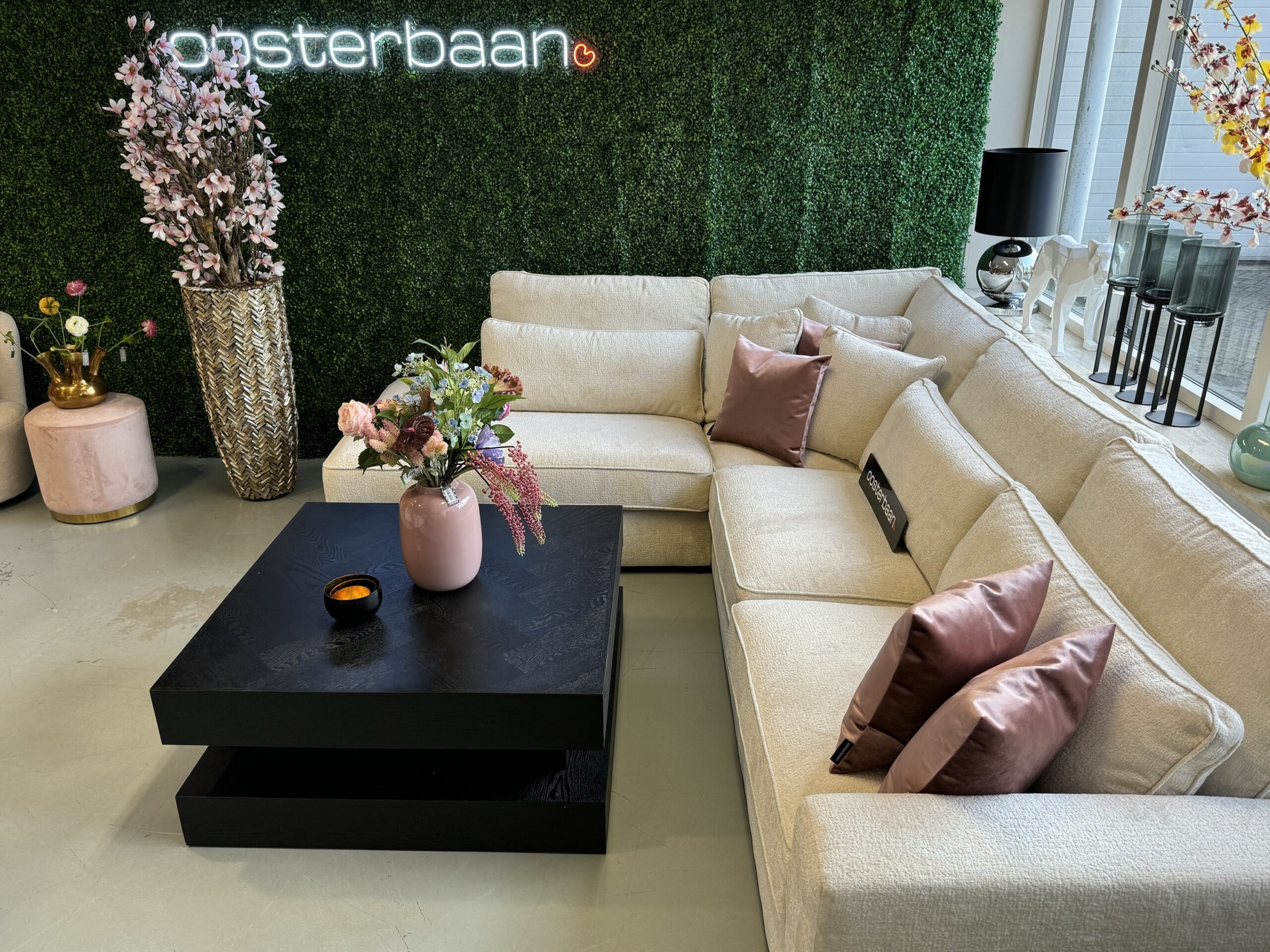 Luxe Velvet Teddy Hoekbank Pocket 250x310cm Bergen900 - Afbeelding 6