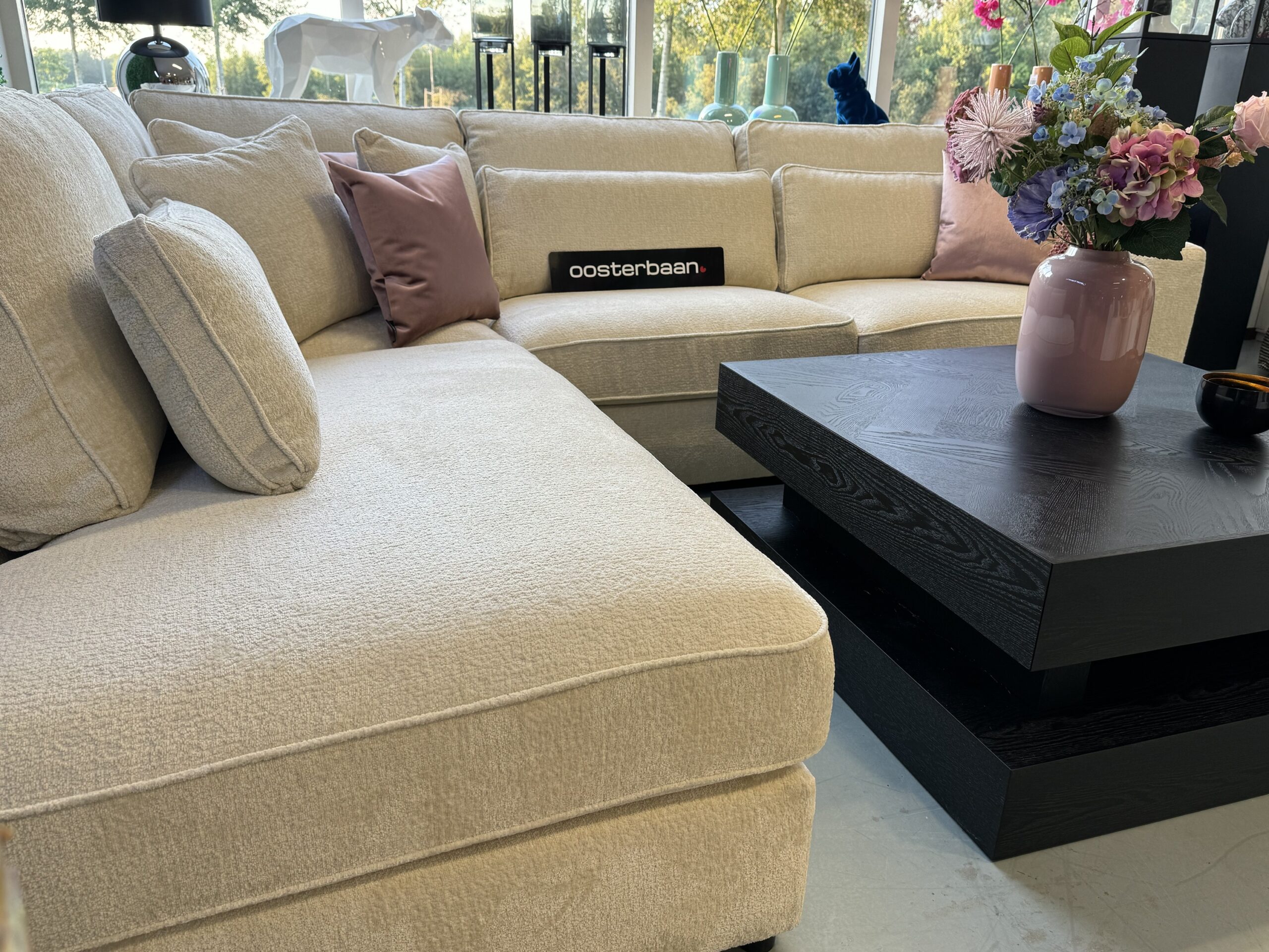 Luxe Velvet Teddy Hoekbank Pocket 250x310cm Bergen900 - Afbeelding 3