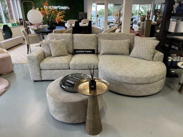 Luxe Velvet Teddy Loungebank Nepal Round 270x160cm