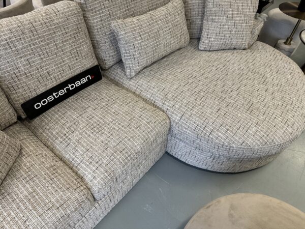 Luxe Velvet Teddy Loungebank Nepal Round 270x160cm - Afbeelding 7