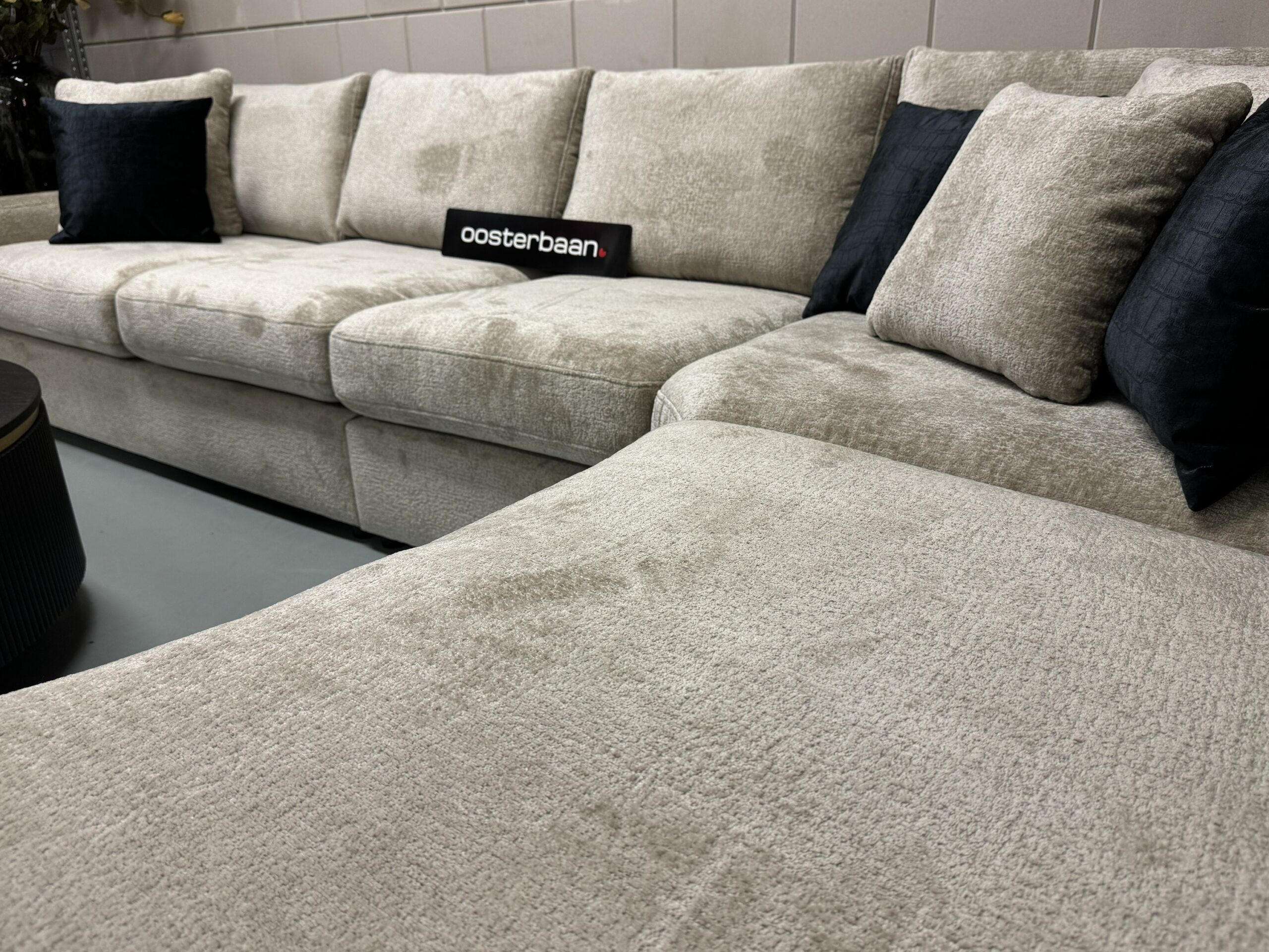 Luxe Teddy Velvet Hoekbank Jacco 340x280cm Bergen902 - Afbeelding 8