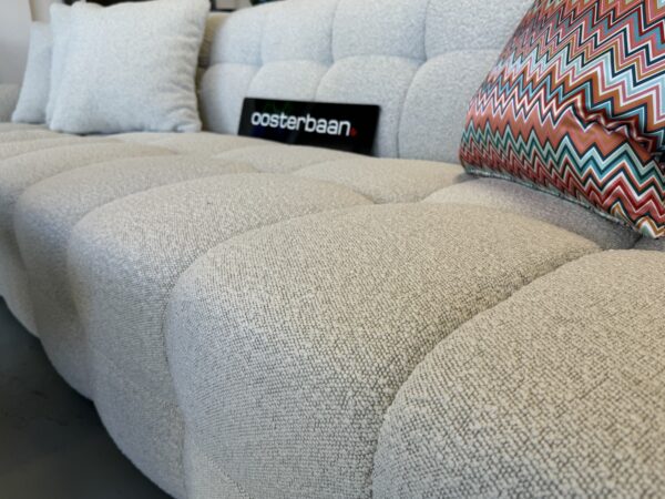 Luxe Teddy Bouclé Loungebank Yently 200x300cm Wit - Afbeelding 4