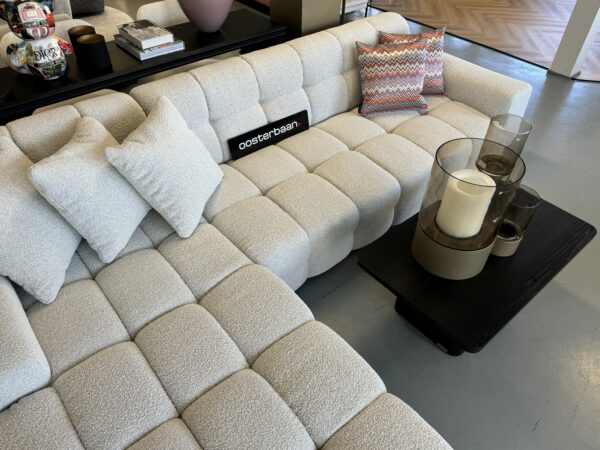 Luxe Teddy Bouclé Loungebank Yently 200x300cm Wit - Afbeelding 7