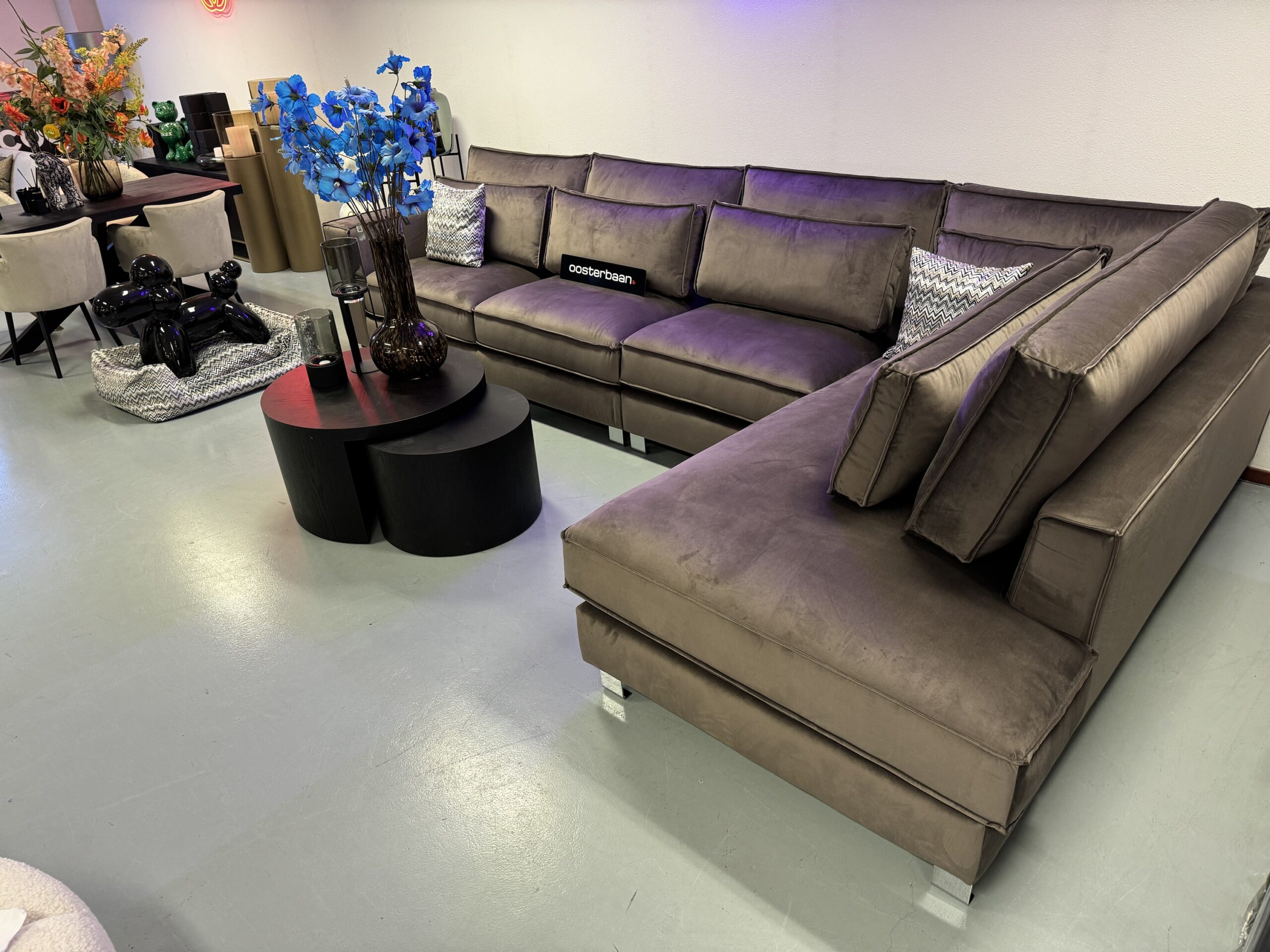 Luxe Hoekbank King 400x220cm Bluvel38 Brown - Bruin - Afbeelding 6