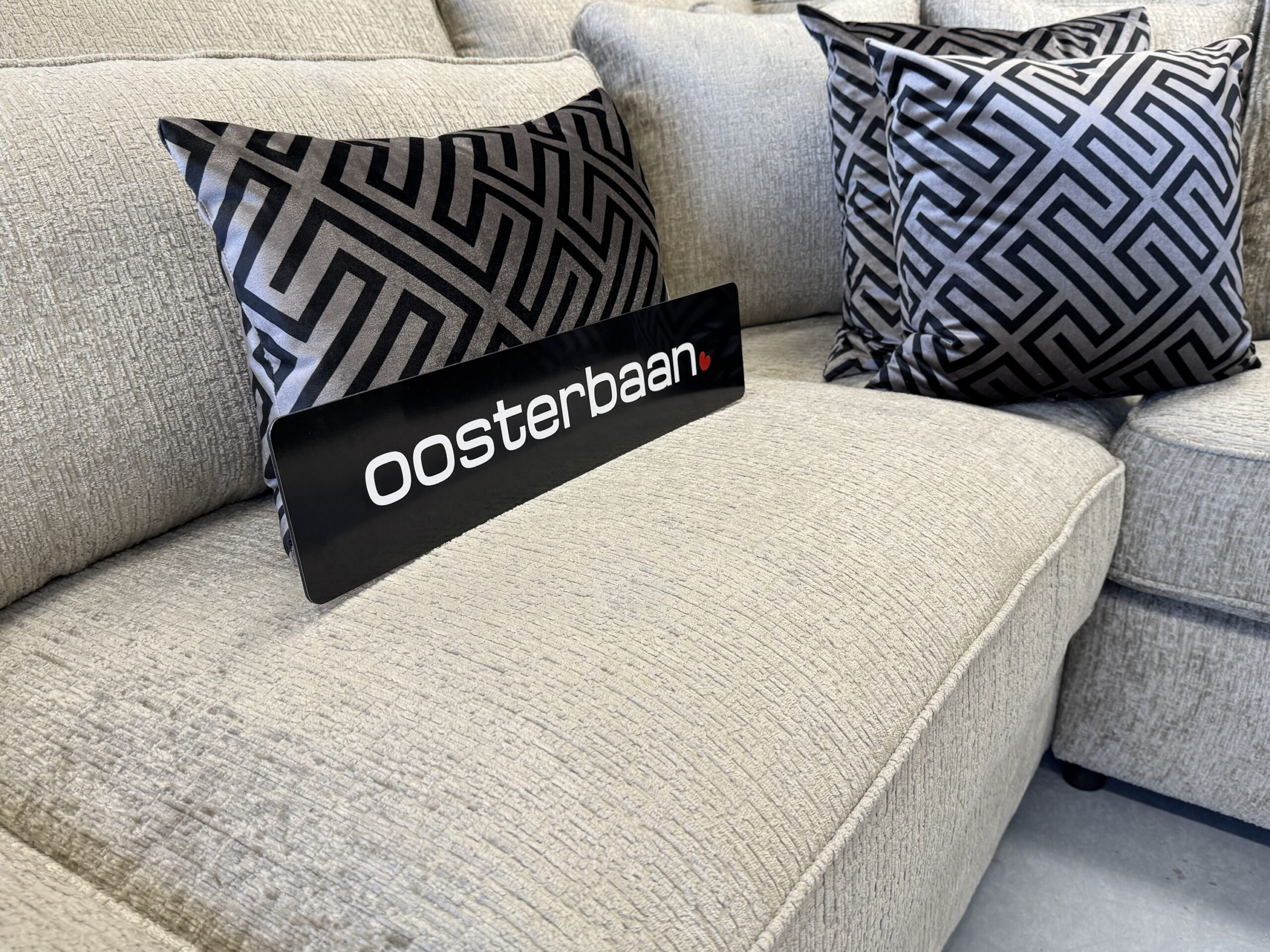 Luxe Velvet Hoekbank Pocket 310x250cm Desert109 Beige Taupe Khaki - Afbeelding 6