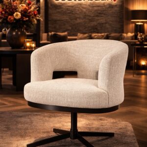 Luxe Draaibare Eetkamerstoel Tessa Custom – Draaibaar